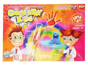 Безопасный образовательный набор для проведения опытов CHEMISTRY KIDS, Danko Toys