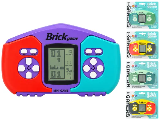 Игровая приставка Тетрис 23в1 158C-10, 23 игры и звук