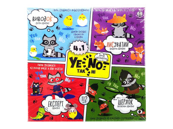 Карткова гра YENOT Данетки 4в1, Danko Toys