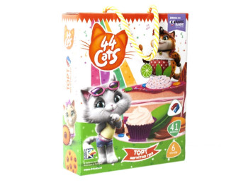 Игра магнитная 44 Коты, Торт, Vladi Toys