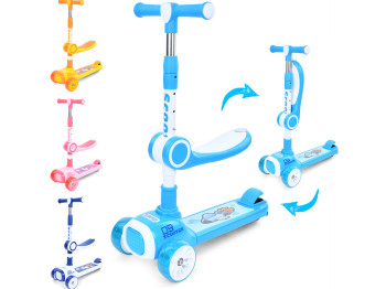 Самокат MAXI 3в1 Беговел Scooter. JR 3-087