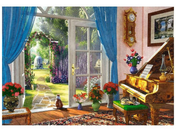Пазлы Вид комнаты, 1000 элементов, Castorland