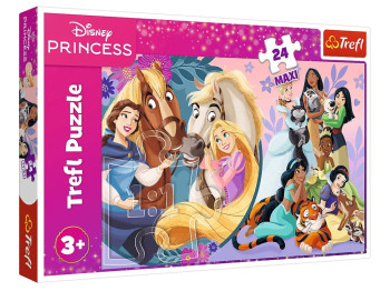 Пазли Trefl Maxi Disney Princess Посмішка дружби, 24 елементи