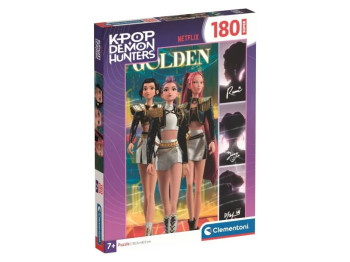 Пазлы 180 элементов, Подруги с К-РОР Охотники на демонов, Clementoni 21761