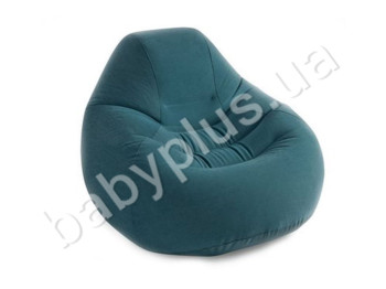 Велюр кресло зеленое Intex 68583