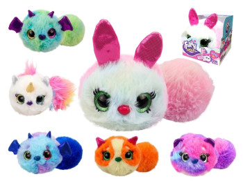 Мягкая интерактивная игрушка Mini Furry Tails, микс видов, цена за 1шт