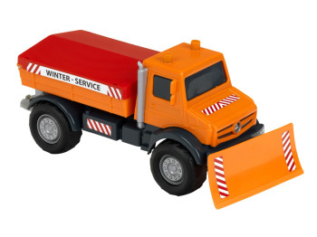 Снігоочисний автомобіль Unimog з етикеткою, Klein 3816