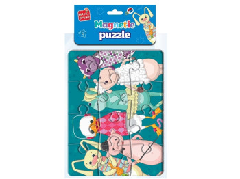 Магнітні пазли А5 Малюк зможе Звірята, Vladi Toys