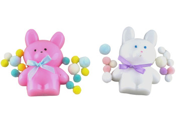Игрушка антистресс мягкий Зайка; (цена за 1шт)
