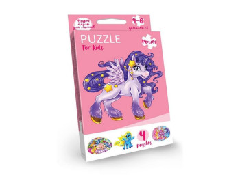 Развивающие пазлы для детей Puzzle For Kids, Danko Toys