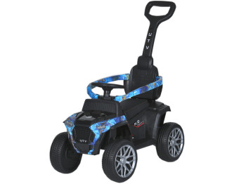 Каталка-толокар з батьківською ручкою 2в1. Bambi Racer M 5731EL-4