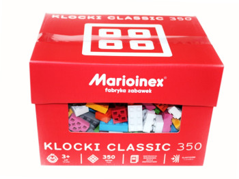 Контруктор KLOCKI CLASSIC, Marioinex 902844, 350 деталей