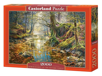 Пазлы Осенний лес 2000 элементов, Castorland