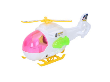 Вертолет заводной 168-28A, 24 см, механический запуск, BabyToys