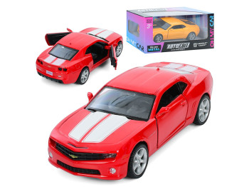 Машинка инерционная металлическая Chevrolet Camaro, 15 см, открываются двери, АвтоСвіт