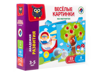 Магнитная игра Веселые картинки, Vladi Toys