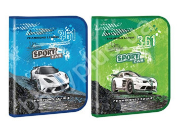 Папка для зошитів картонна В5, SPORT CAR, KIDIS 7167