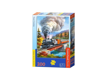 Пазлы Железная дорога 200 элементов, Castorland B-222070