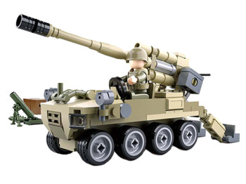 Конструктор Військова техніка. B0751. 159 деталей