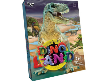 Набір для творчості 7в1 Dino Land, Danko Toys