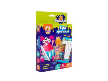Игра с маркером, Пиши и стирай, Монстрики, Vladi Toys