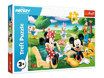 Пазл Trefl Maxi Mickey Mouse and Friends Микки Маус и друзья, 24 детали