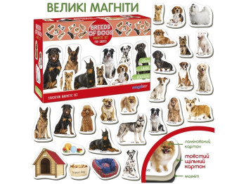 Набір магнітів Breeds of dogs. Magdum ML4031-20EN