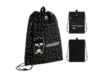 Сумка для взуття з кишенею Bad Badtz Maru HK25-601M-3, 46×33 см, затяжка шнурком, Kite
