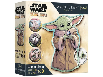 Пазл Trefl Wood Craft Star Wars Грога, 160 элементов