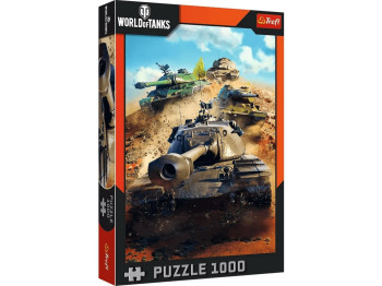 Пазли 1000 елементів, World of Tanks: Танки в бою, Trefl 09436
