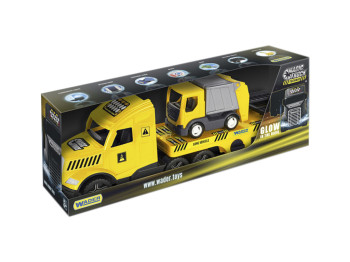 Magic Truck Technic с мусоровозом. Wader 36441