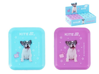 Точилка з контейнером прямокутна Kite Studio Pets GF26-116