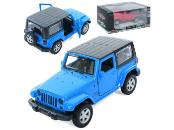 Джип инерционный металлический Jeep Wrangler AS-3055, 14,5 см, открывающаяся дверь, АвтоМир