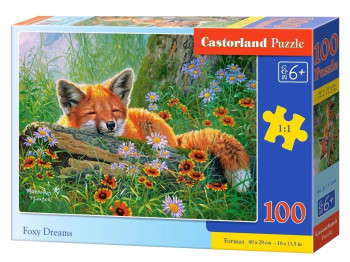 Пазлы Лисьи мечты, 100 элементов, Castorland