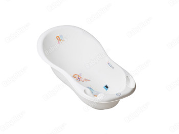 Ванночка LUX Принцеси з термометром Біла 102 см. Tega Baby LP-005-103