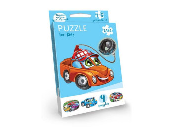 Развивающие пазлы для детей Puzzle For Kids, Danko Toys