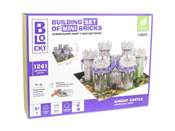 Конструктор из мини-кирпичиков BLOCKY Рыцарский Замок, Strateg