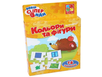 Ассоциации Цвета и фигуры, Vladi Toys