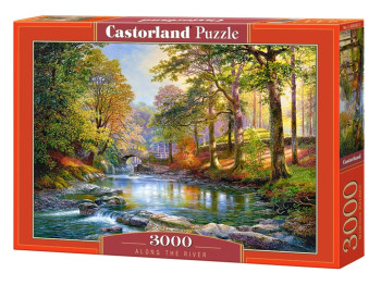 Пазлы Вдоль реки 3000 элементов, Castorland