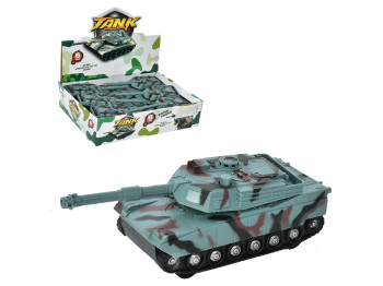Танк игрушечный инерционный 383-22E (цена за 1шт)