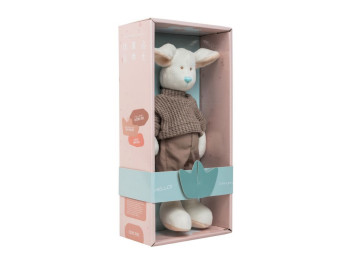 Мягкая игрушка Эльфик Пуффи Knit, 32 см, в подарочной коробке, ELFIKI