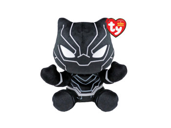 Мягкая игрушка мягконабивная Marvel Черная пантера 15 см. TY 44000
