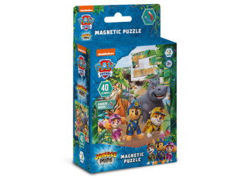 Магнитный пазл "Paw Patrol, Джунгли", 40 элементов, DoDo