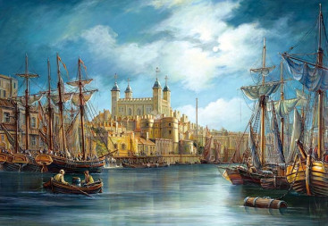 Пазлы Новый день в Харборе, 3000 элементов, Castorland