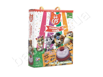Игра со звонком 44 Коты, Пушистые гонки, Vladi Toys