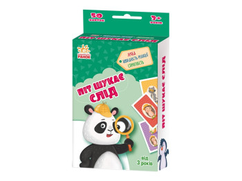 Игра настольная карточная Пит ищет след, скорость реакции, 50 карт, Ranok