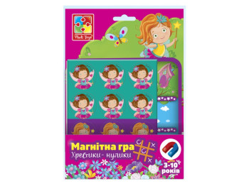 Магнитная игра Феи, Крестики-нолики, Vladi Toys