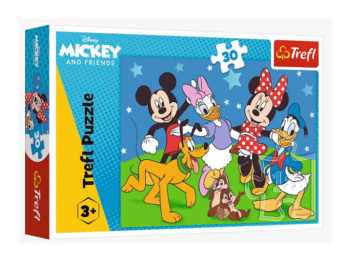 Пазл Trefl Mickey and Friends Міккі та його друзі, 30 елементів