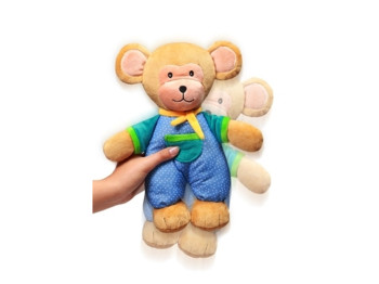 Іграшка м'яка Мавпеня Ерік 27х30 см. BabyOno 623