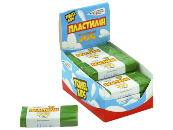 Пластилін восковий салатовий, Гамма 333102, (Ціна за 1 шт)